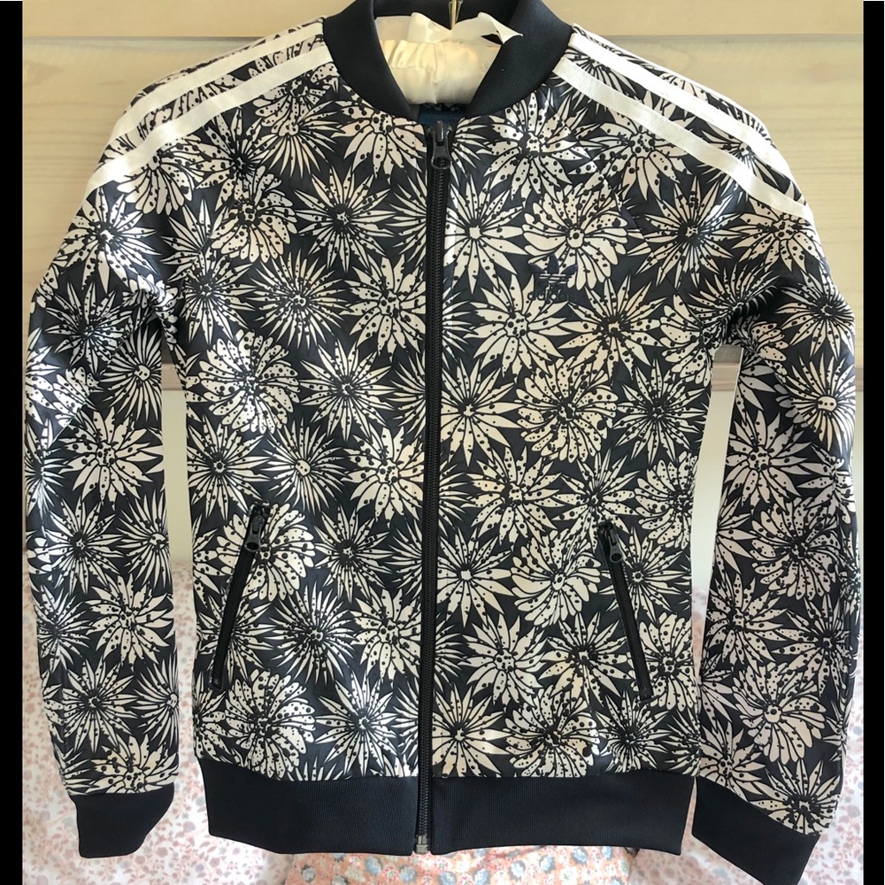 Adidas track jacket size 9 10